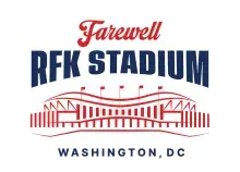 Farewell RFK Stadium Logo